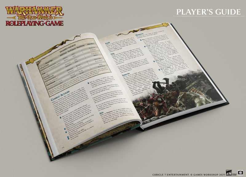 Warhammer The Old World RPG: Player's Guide Tabletop RPGs CUBICLE 7