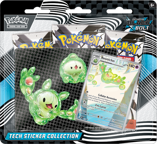 Pokémon Scarlet & Violet: Black Bolt - Tech Sticker Collection Pokemon Sealed Pokémon