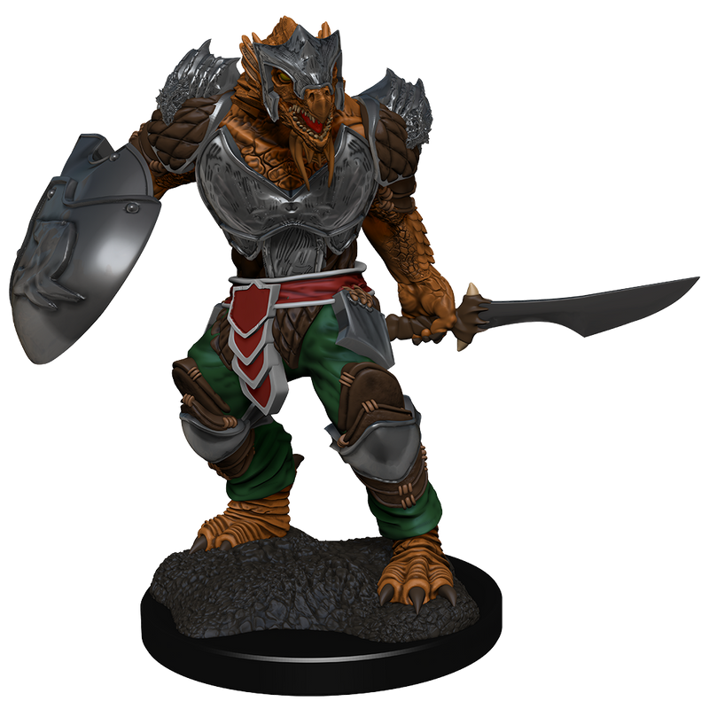 D&D Nolzur’s Marvelous Miniatures: W15 Dragonborn Fighter (Male) RPG Miniatures WizKids
