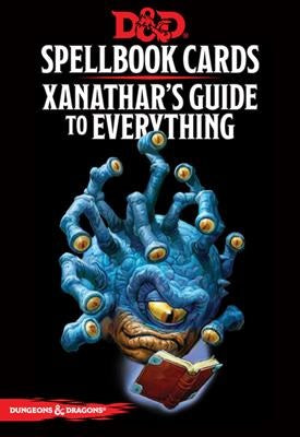 D&D Spellbook Cards: Xanathar’s Guide to Everything 5th Edition Dungeons & Dungeons and Dragons Wizards of the Coast   