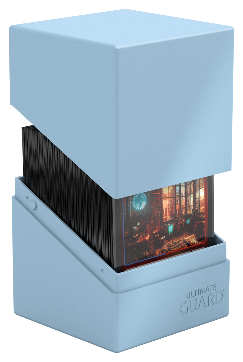 Ultimate Guard: Boulder 100+ - Pastel Solid Baby Blue Deck Boxes & Storage Ultimate Guard