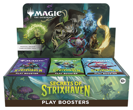 MTG Secrets of Strixhaven - Play Booster Box (Release Date: April 17) MTG Sealed Magic: The Gathering