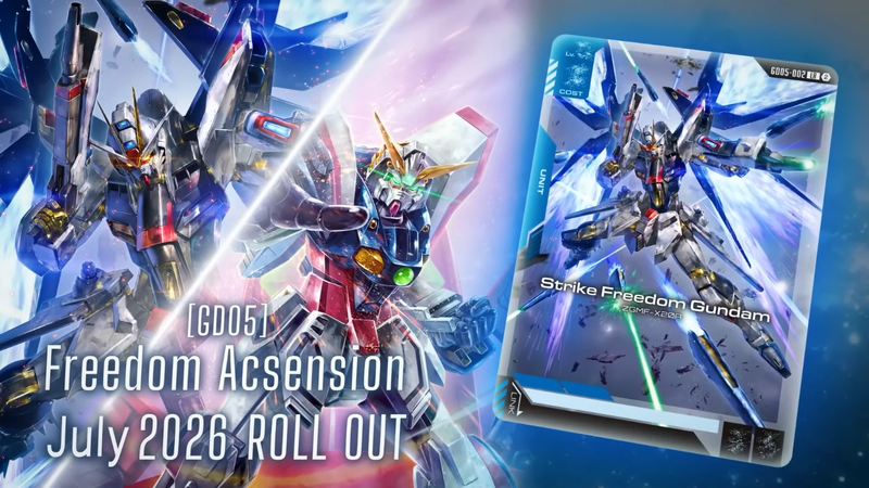 Gundam Card Game: Freedom Ascension - Booster Box [GD05] (Limit 2) Gundam Card Game Sealed Bandai