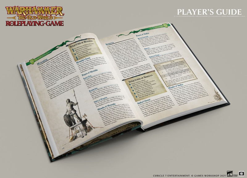 Warhammer The Old World RPG: Player's Guide Tabletop RPGs CUBICLE 7