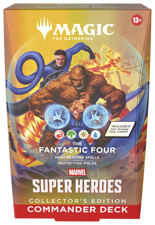 MTG Marvel Super Heroes - Commander Deck (The Fantastic Four) (Collector's Edition) MTG Sealed Magic: The Gathering