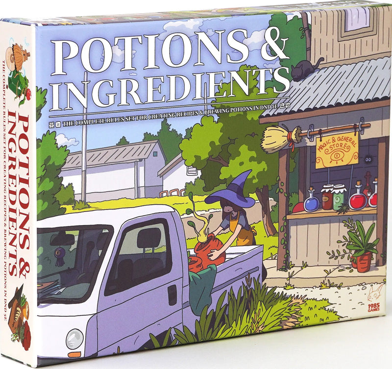 Obojima: Potions & Ingredients Card Decks Tabletop RPGs 1985 Games