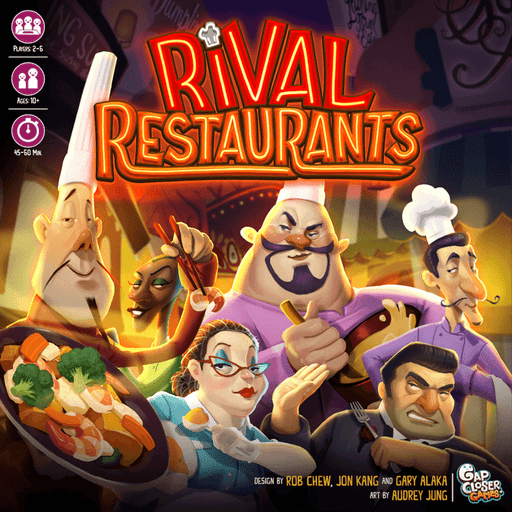 Rival Restaurants Board Games Gap Closer Games