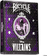 Bicycle Playing Cards: Disney Villains - Purple Board Games Bicycle