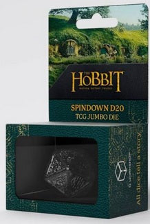 Q-Workshop: Jumbo Spindown D20 Die "Umbral" The Hobbit Dice & Gaming Accessories Q Workshop