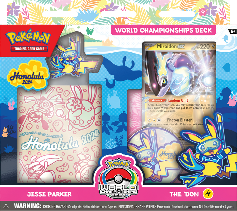 Pokémon 2024 World Championships Deck (The 'Don - Jesse Parker) Pokemon Sealed Pokémon