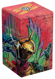 Ultimate Guard: Flip'N'Tray Xenoskin Deck Case 100+ - "Hazoret, Godseeker" MTG Aetherdrift Deck Boxes & Storage Ultimate Guard