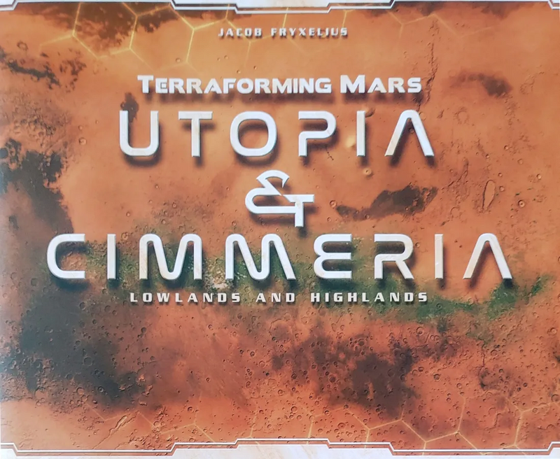 Terraforming Mars: Utopia & Cimmeria Game Board Expansion Board Games Stronghold Games