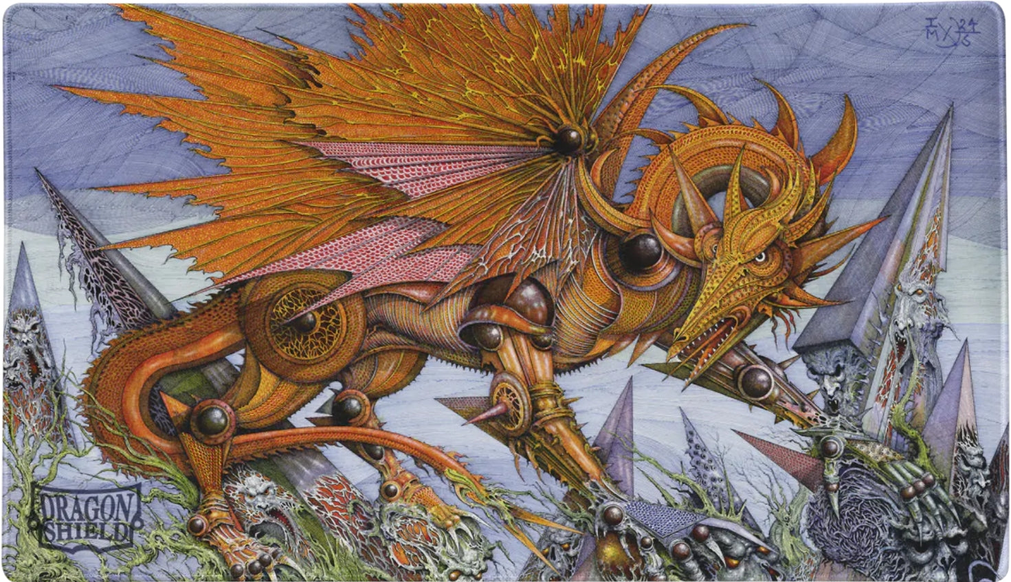 Dragon Shield: Playmat + Tube - "The Millerax" Artist Signature Series Playmats Dragon Shield
