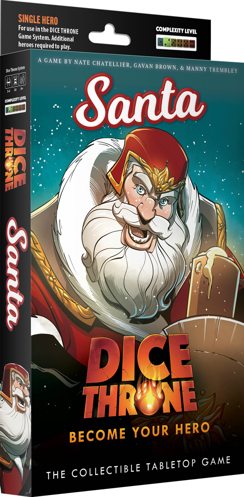 Dice Throne: Hero Pack - Santa (Release Date: October 15) Board Games Dice Throne