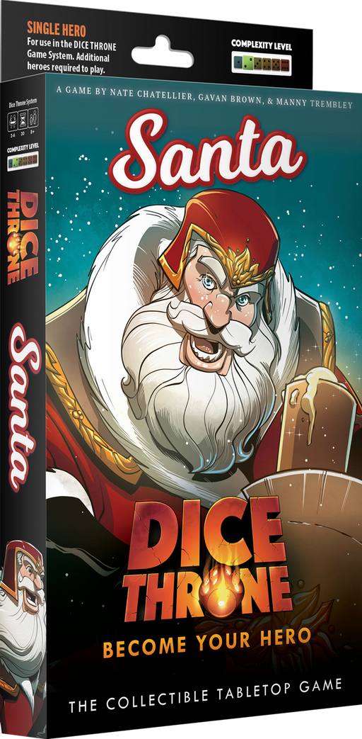 Dice Throne: Hero Pack - Santa (Release Date: October 15) Board Games Dice Throne