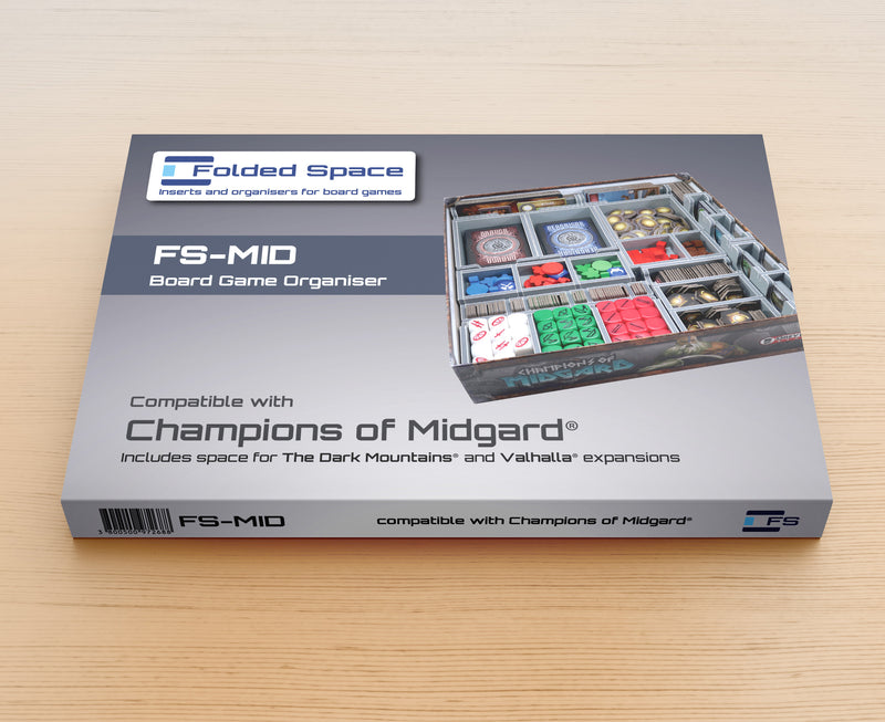 Folded Space: Board Game Organizer - Champions of Midgard Board Game Organizer Folded Space