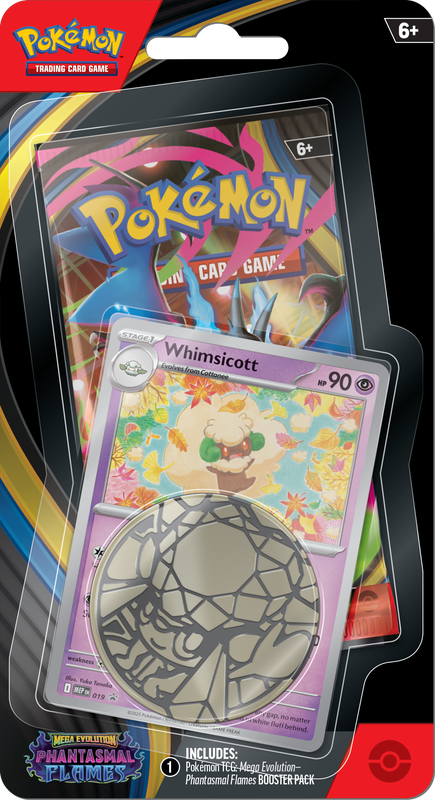 Pokémon Phantasmal Flames - Checklane Blister (Limit 20) (Random Promo) Pokemon Sealed Pokémon