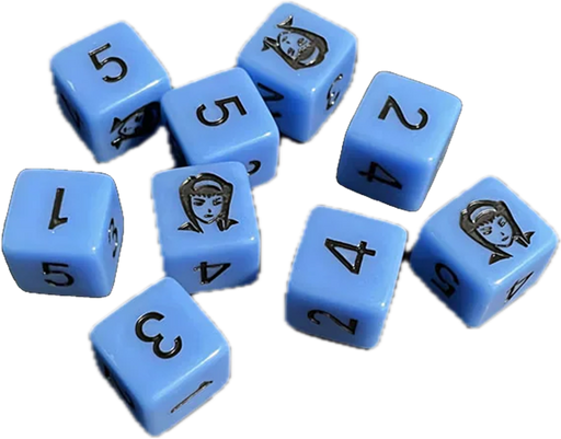 Cowboy Bebop Roleplaying Game: "Faye" 9D6 Dice Set Dice & Gaming Accessories Mana Project Studio