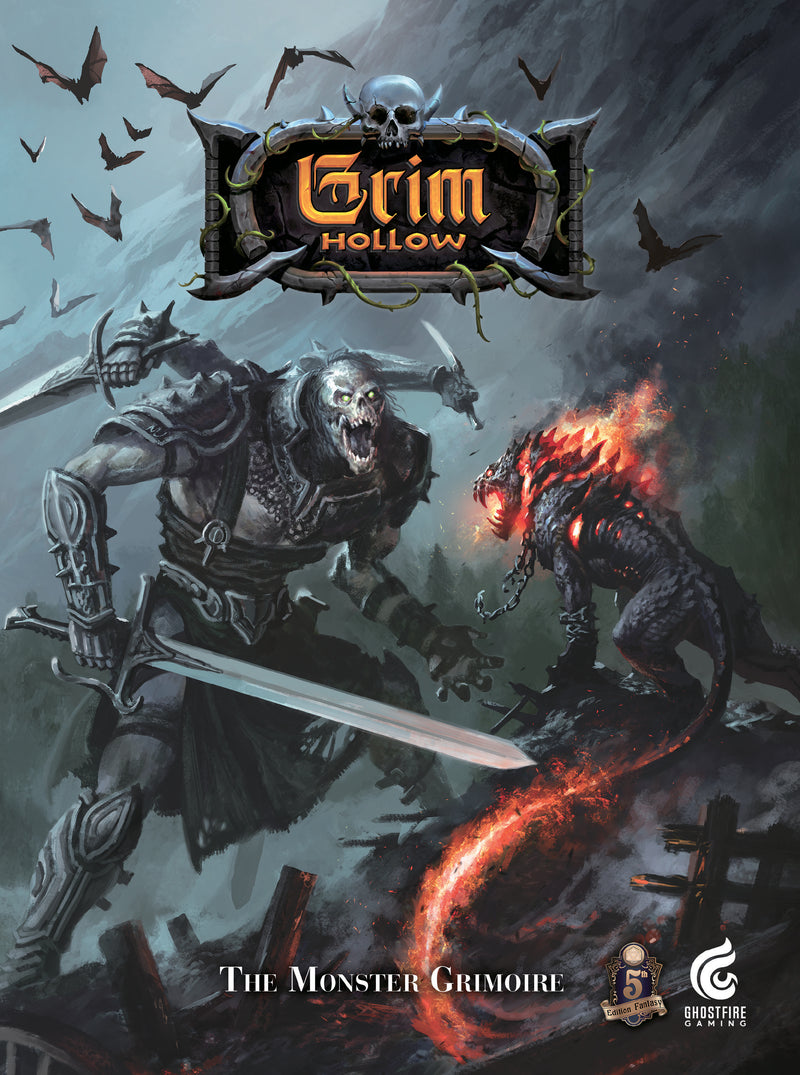 Grim Hollow: The Monster Grimoire Tabletop RPGs Ghostfire Games