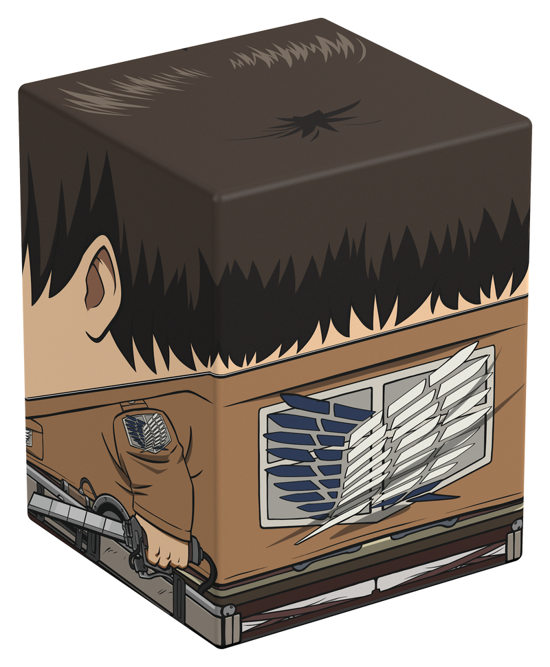 Ultimate Guard: Squaroes 100+ - "Eren Jäger" Attack on Titan Deck Boxes & Storage Ultimate Guard