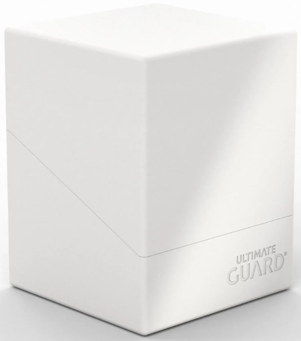 Ultimate Guard: Boulder 100+ - Solid White Deck Boxes & Storage Ultimate Guard