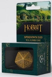 Q-Workshop: Jumbo Spindown D20 Die "Solaris" The Hobbit Dice & Gaming Accessories Q Workshop