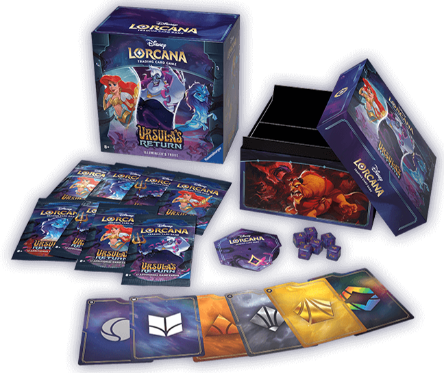 Disney Lorcana: Ursula's Return - Illumineer's Trove Deck Boxes & Storage Ravensburger