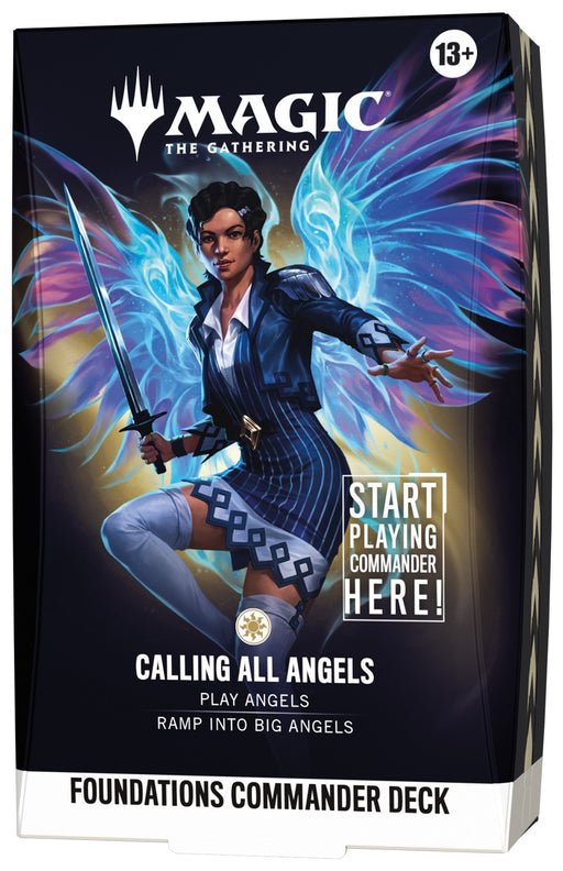 MTG Foundations - Commander Deck (Calling All Angels) MTG Sealed Magic: The Gathering