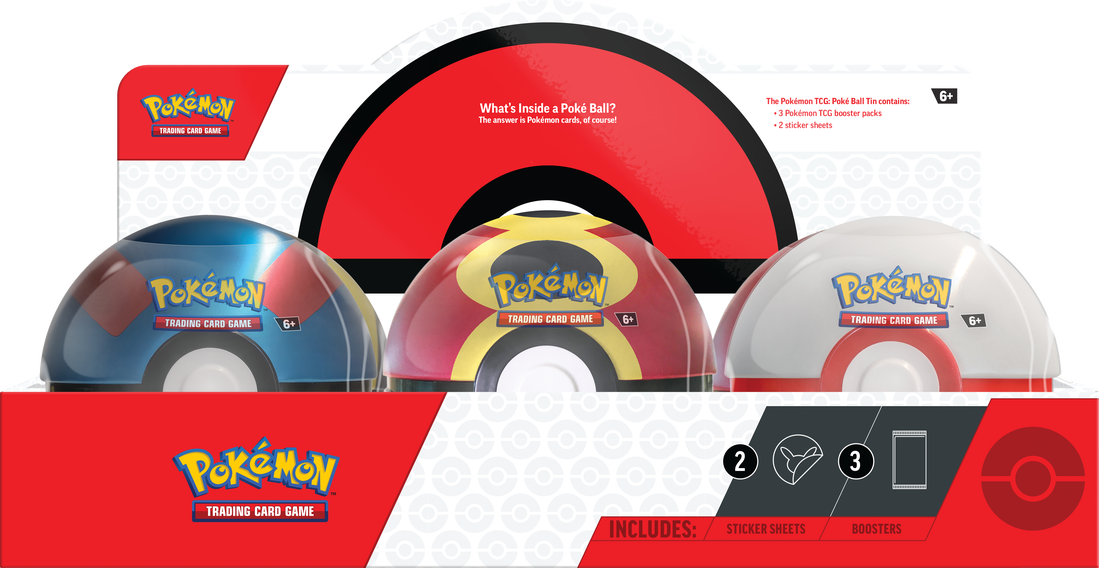 Pokémon Poké Ball Tin (Q4 2025) [Random Ball] (Limit 2) Pokemon Sealed Pokémon