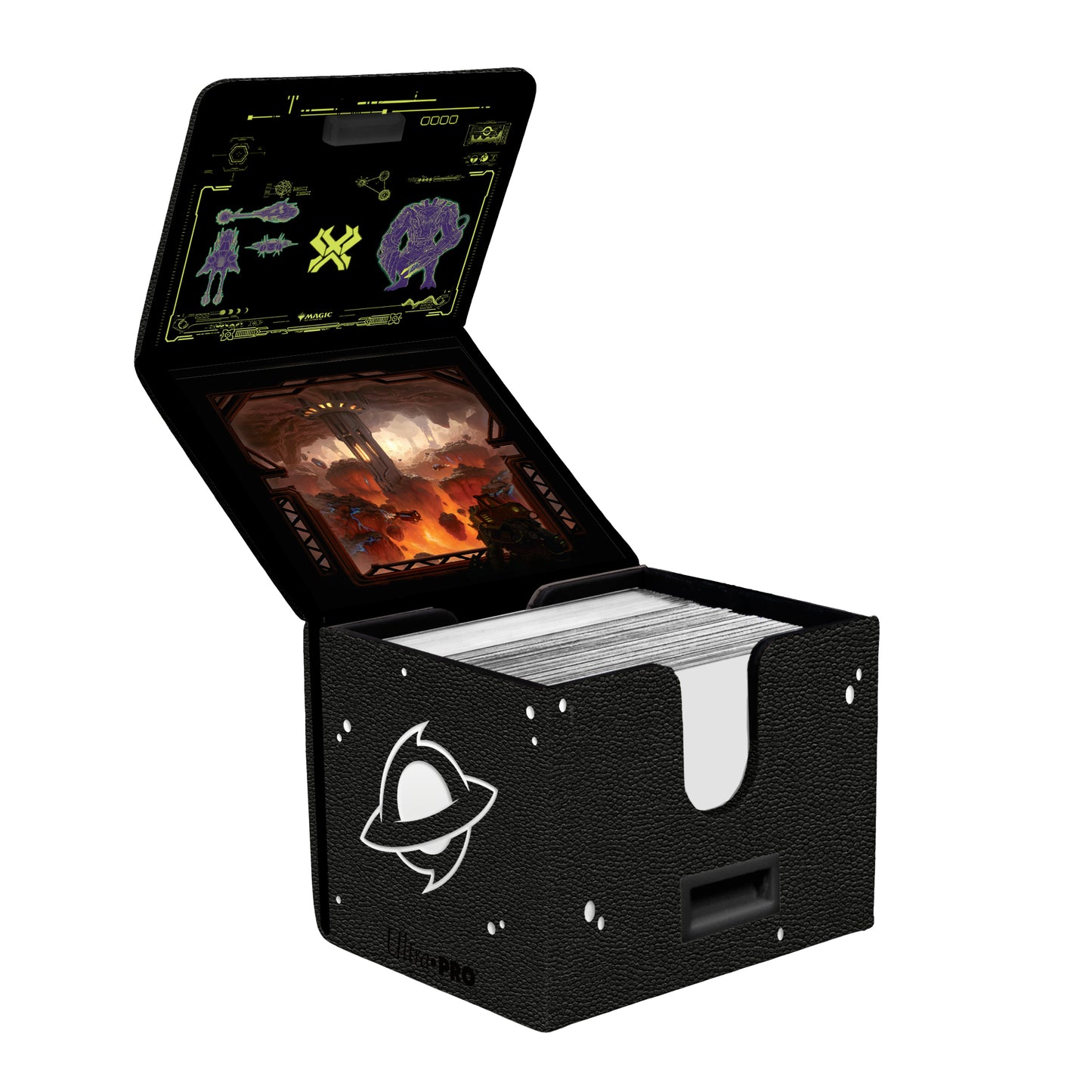 Ultra Pro: Premium Alcove Edge 100+ - "The Kavaronic Federal Empire" MTG Edge of Eternities Deck Boxes & Storage Ultra Pro