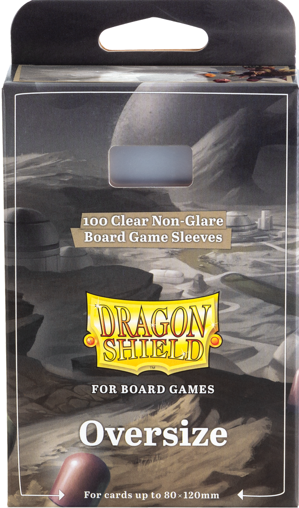 Dragon Shield: Board Game Sleeves - Oversize 80mm x 120mm 100Ct Board Game Sleeves Dragon Shield