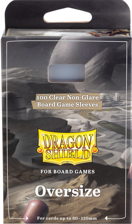 Dragon Shield: Board Game Sleeves - Oversize 80mm x 120mm 100Ct Board Game Sleeves Dragon Shield