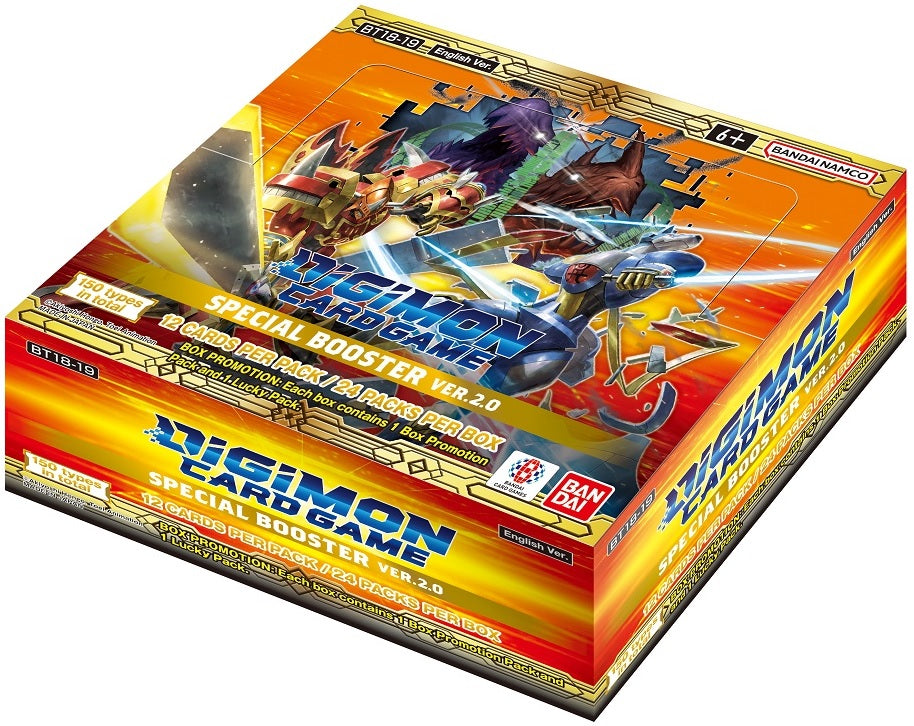 Digimon Special Booster Version 2.0 Booster Box [BT18-19] Digimon Sealed Bandai   