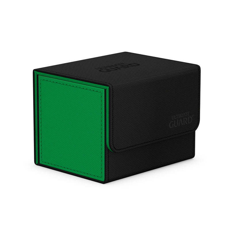Ultimate Guard: Sidewinder 100+ - Synergy Black/Green Deck Boxes & Storage Ultimate Guard