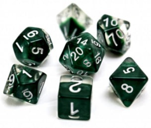 Gate Keeper Games: "Hunter” Neutron Dice 7-Die Set Dice & Gaming Accessories Gate Keeper Games