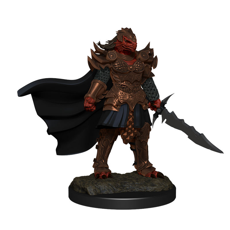 D&D Nolzur’s Marvelous Miniatures: W15 Dragonborn Fighter (Female) RPG Miniatures WizKids