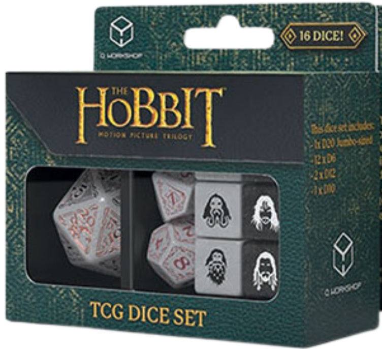 Q-Workshop: TCG 16-Die Dice Set "Radiant Dawn" The Hobbit Dice & Gaming Accessories Q Workshop