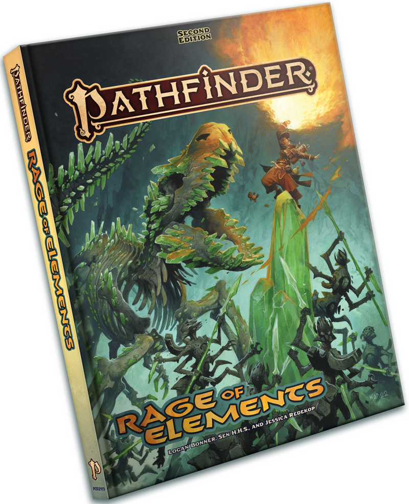 Pathfinder 2nd Edition: Rage of Elements Pathfinder Paizo Publishing   