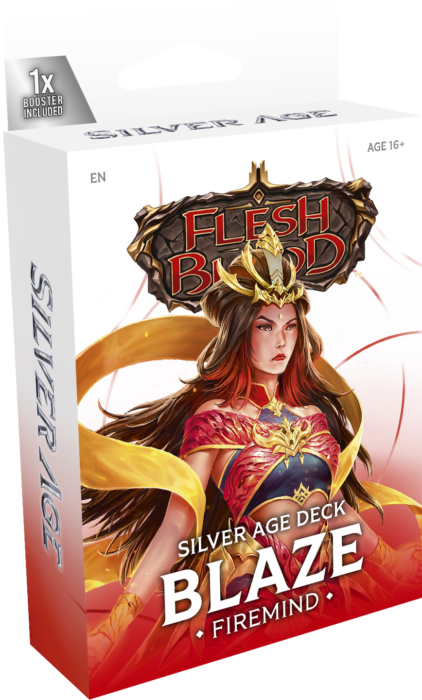 Flesh and Blood: Silver Age Deck - Blaze (Release Date: June 5) Flesh And Blood Sealed Flesh And Blood