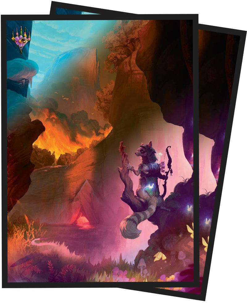 Ultra Pro: Art Sleeves - "Mountain (Autumn)" MTG Bloomburrow 100Ct Card Sleeves Ultra Pro