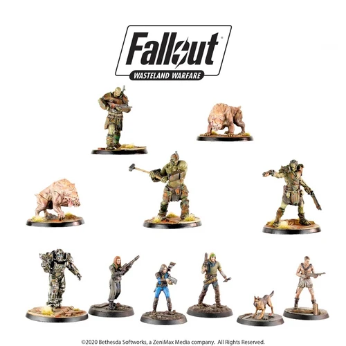 Fallout: Wasteland Warfare - Two-Player Starter Set Fallout: Wasteland Warfare Modiphius Entertainment