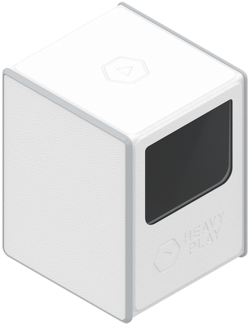 Heavy Play: RFG Deck Box MAX 100 DS - "Cleric White" Deck Boxes & Storage Heavy Play