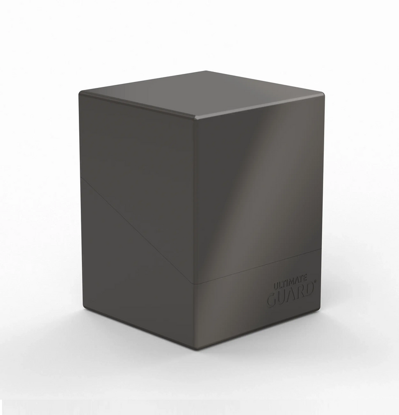 Ultimate Guard: Boulder 100+ - Solid Grey Deck Boxes & Storage Ultimate Guard