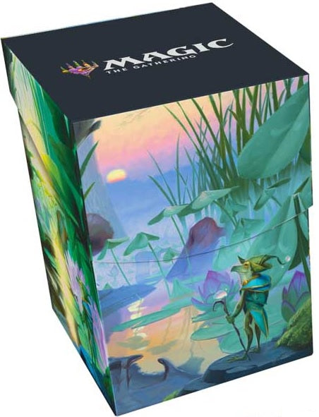 Ultra Pro: Deck Box 100+ - "Island (Seasons)" MTG Bloomburrow Deck Boxes & Storage Ultra Pro