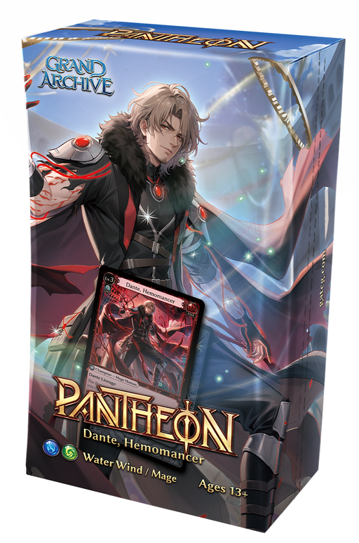 Grand Archive TCG: ASPHODEL/CANTABILE - Pantheon Deck (Dante, Hemomancer) (Release Date: December 11) Grand Archive Sealed Weebs of the Shore