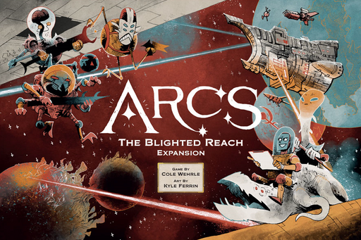 Arcs: The Blighted Reach Campaign Expansion Board Games Leder Games   