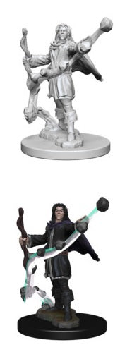 Pathfinder Battles Miniatures: W1 Elf Male Sorcerer RPG Miniatures WizKids   