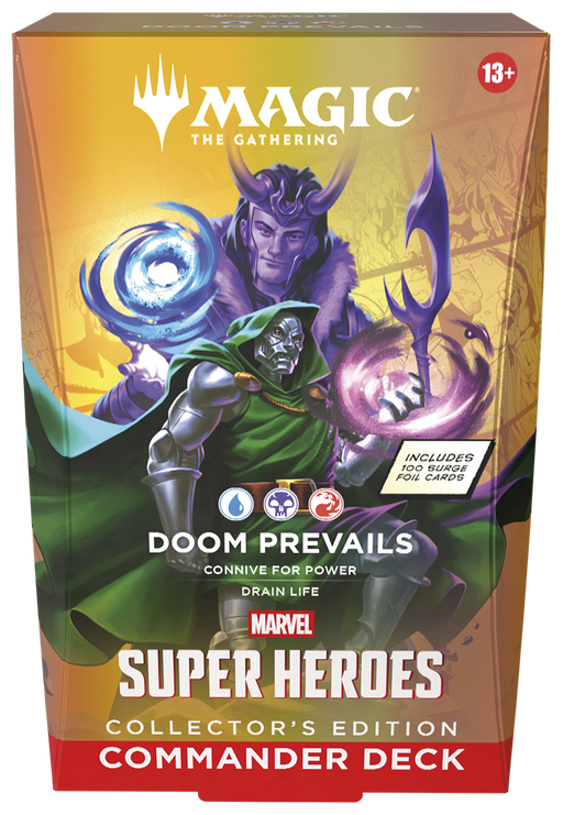 MTG Marvel Super Heroes - Commander Deck (Doom Prevails) (Collector's Edition) MTG Sealed Magic: The Gathering