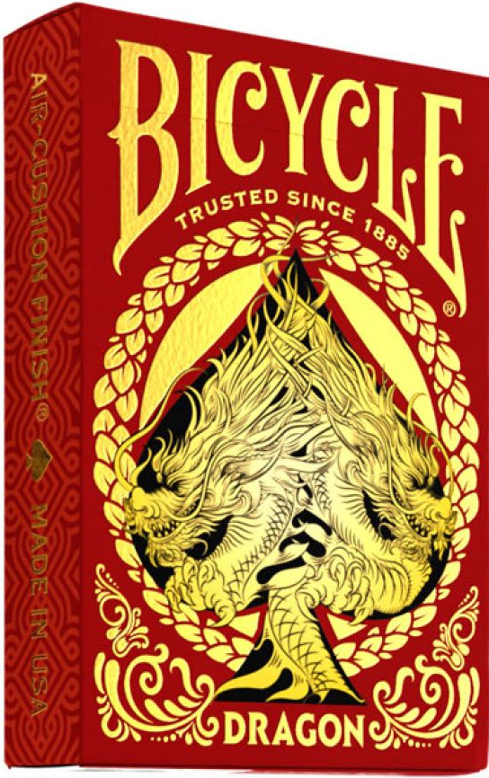 Bicycle Playing Cards: Red Dragon Board Games Bicycle   