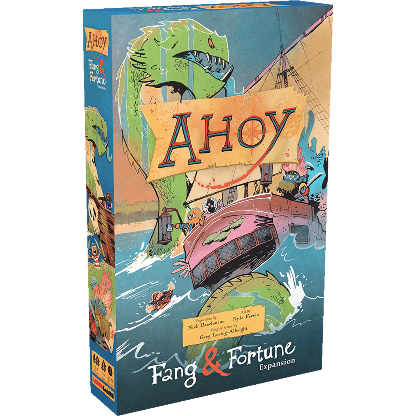 Ahoy: Fang & Fortune Expansion Board Games Leder Games